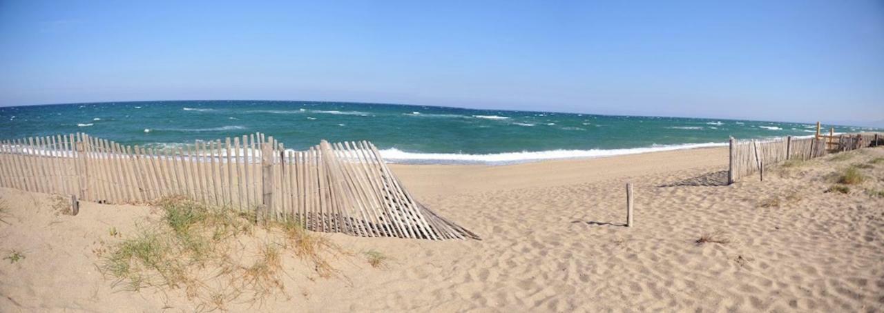 Maison Jardin Wifi - Climatisation - 100 M Plage Sauvage - 20 Min Perpignan Torreilles Zewnętrze zdjęcie